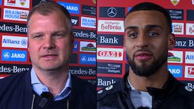 Die Interviews nach dem Heimmatch gegen den 1. FSV Mainz 05