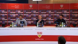 Pressekonferenz: VfB Stuttgart - 1. FSV Mainz 05
