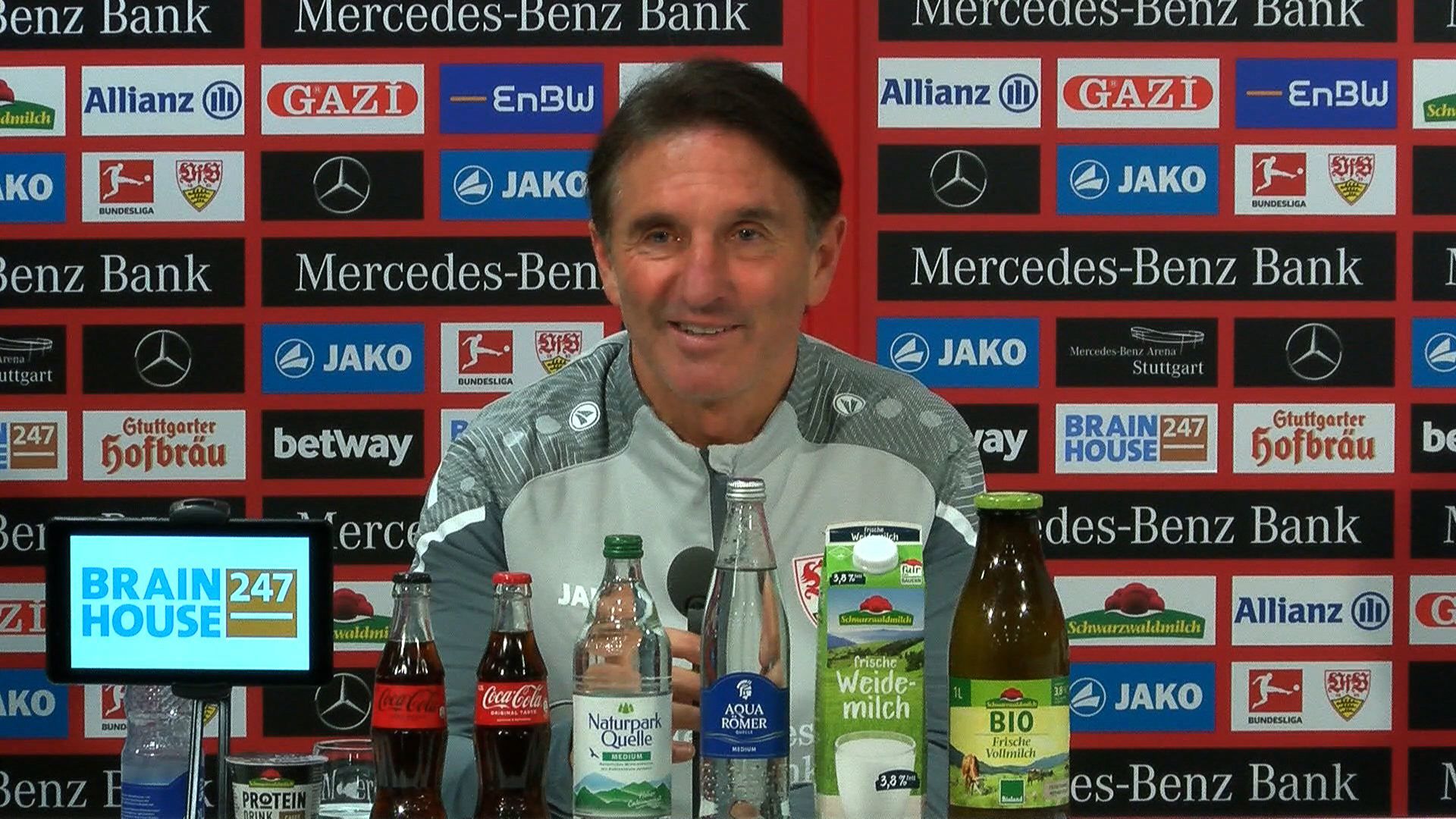 Die PK vor dem Rückrundenauftakt in Leipzig
