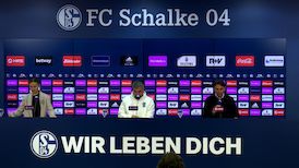 Pressekonferenz: FC Schalke 04 - VfB Stuttgart