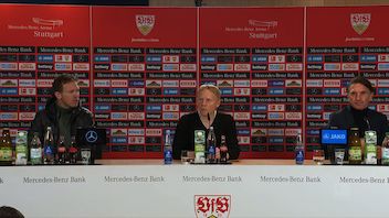 Pressekonferenz: VfB Stuttgart - FC Bayern München