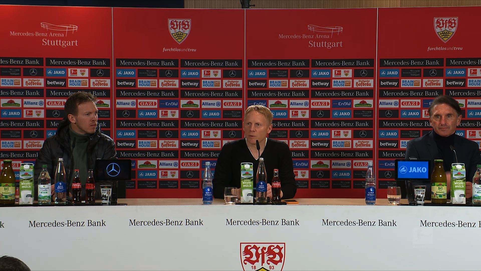 Pressekonferenz: VfB Stuttgart - FC Bayern München
