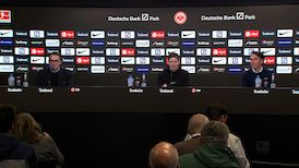 Pressekonferenz: Eintracht Frankfurt - VfB Stuttgart