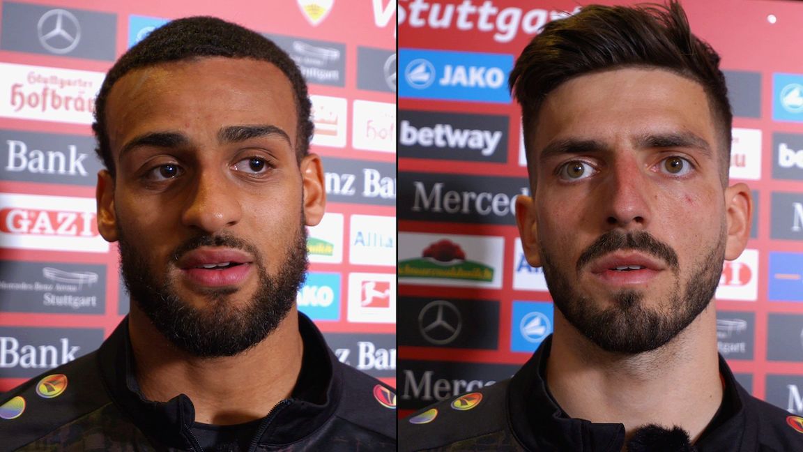 Die Interviews nach dem Spiel gegen den VfL Wolfsburg