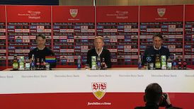 Pressekonferenz: VfB Stuttgart - VfL Wolfsburg