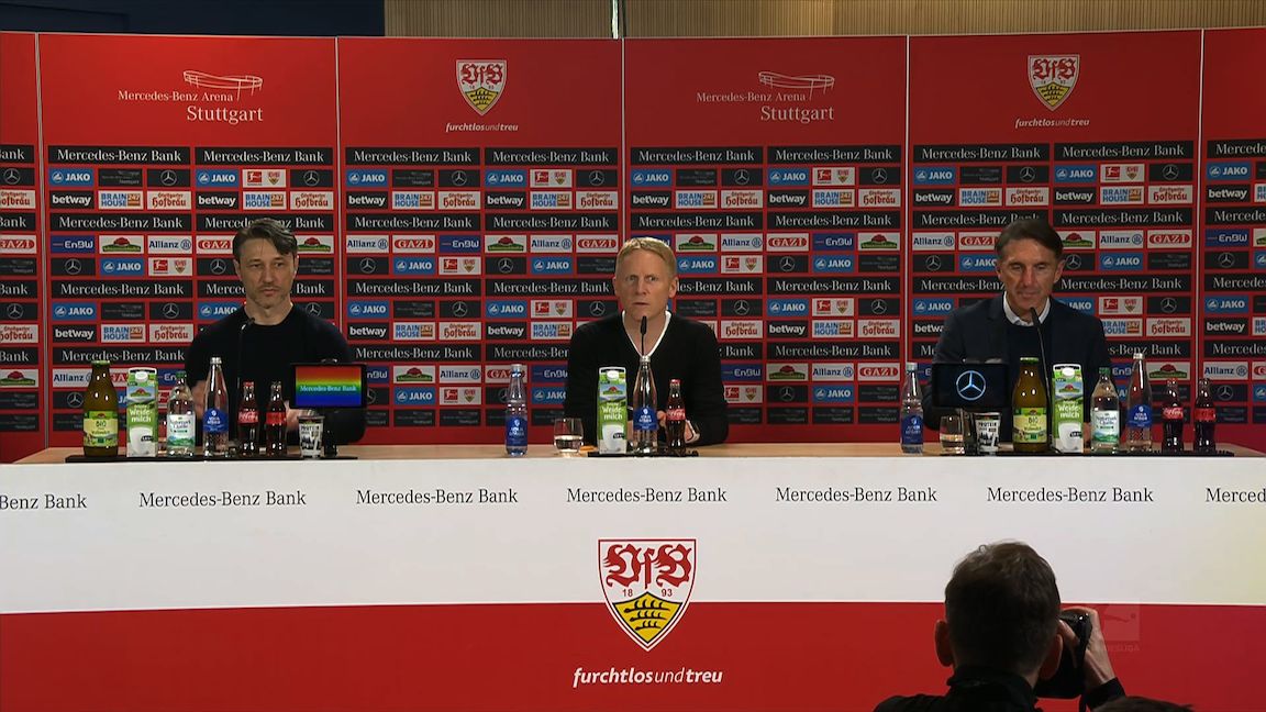 Pressekonferenz: VfB Stuttgart - VfL Wolfsburg