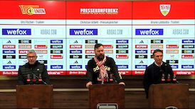 Pressekonferenz: 1. FC Union Berlin - VfB Stuttgart
