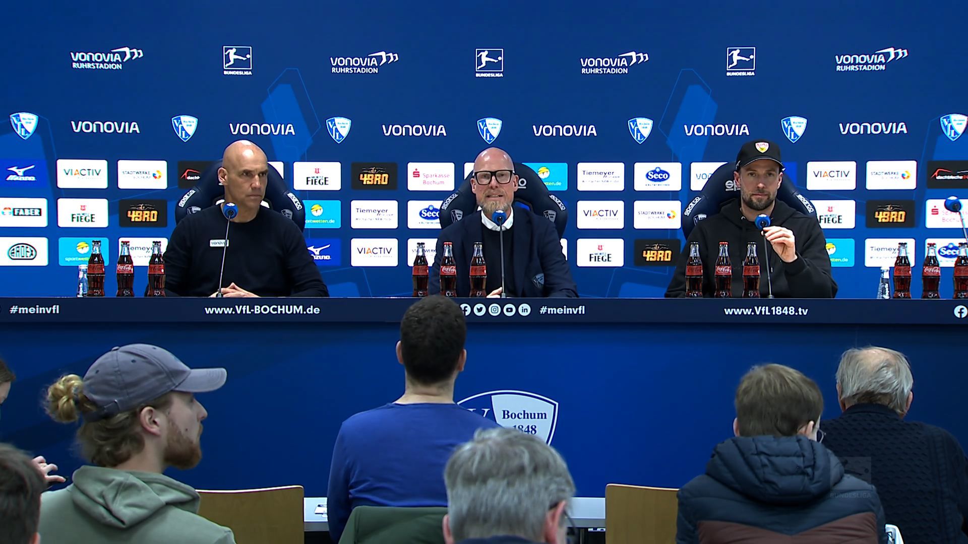 Pressekonferenz: VfL Bochum - VfB Stuttgart
