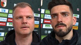 Die Interviews nach dem Spiel beim FC Augsburg