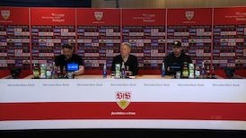 Pressekonferenz: VfB Stuttgart - Borussia M'gladbach