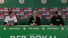 DFB-Pokal Pressekonferenz: VfB Stuttgart - Eintracht Frankfurt