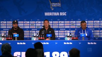 Pressekonferenz: Hertha BSC Berlin - VfB Stuttgart