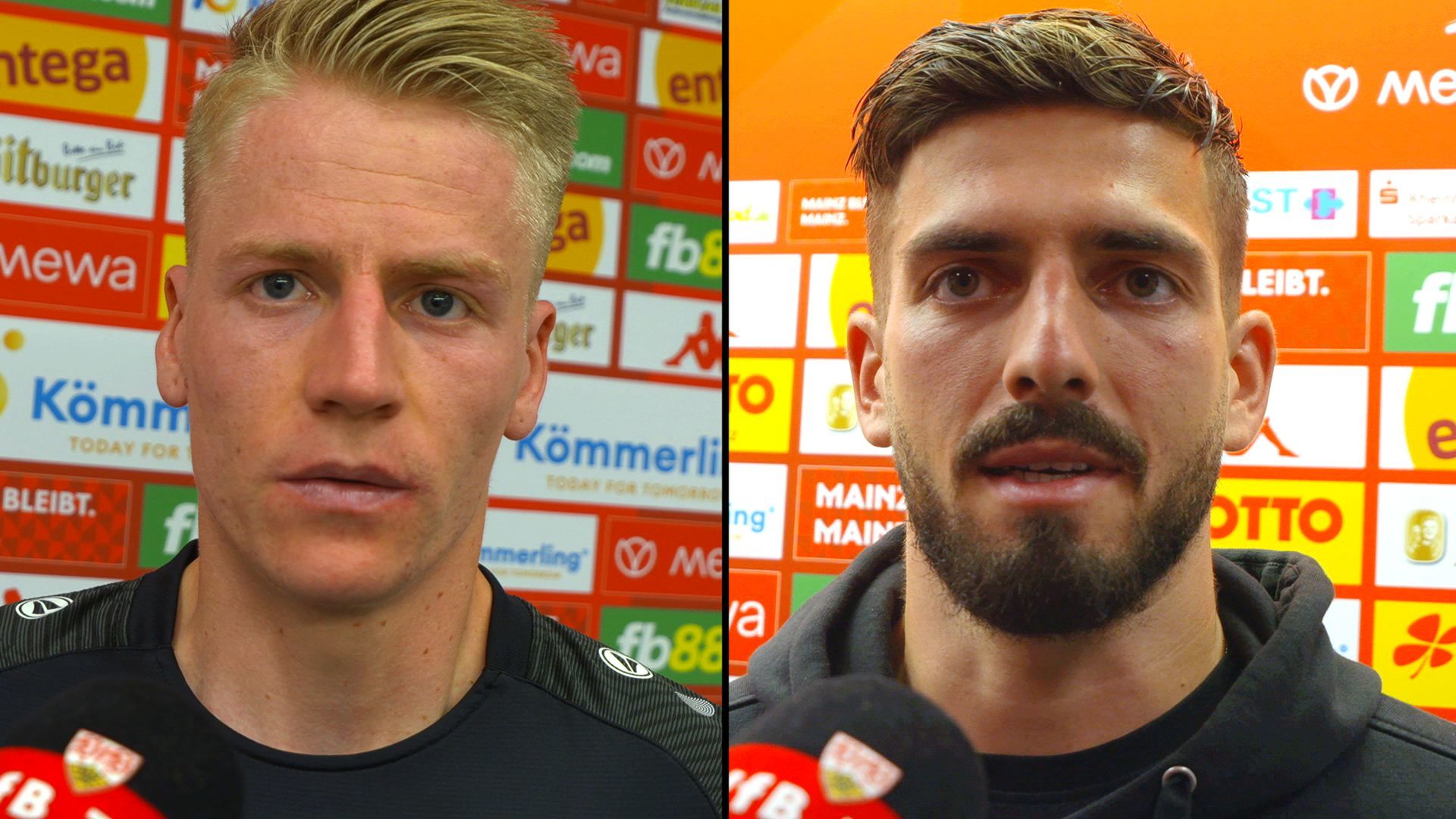 Die Interviews zum Spiel in Mainz