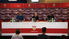 Pressekonferenz: VfB Stuttgart - TSG Hoffenheim