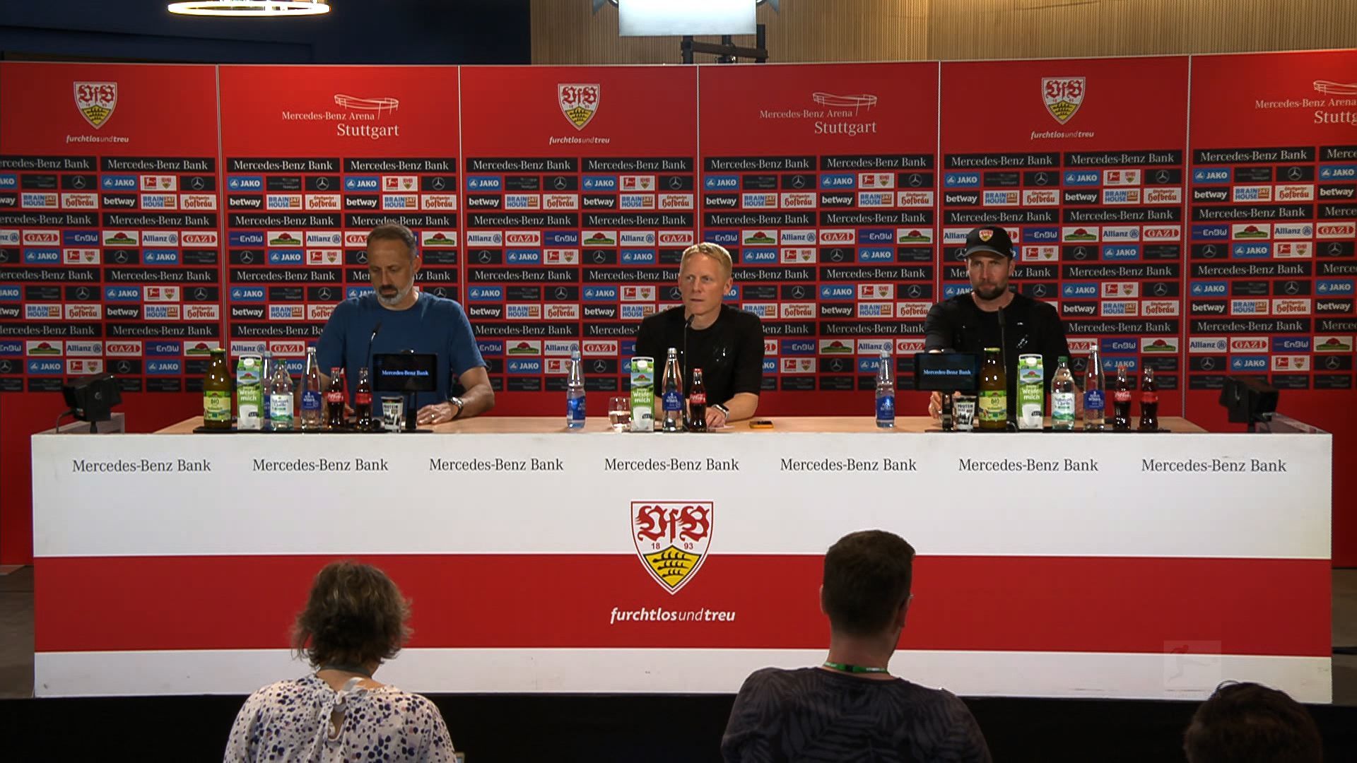 Pressekonferenz: VfB Stuttgart - TSG Hoffenheim