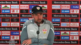 Die PK vor dem Relegations-Hinspiel gegen den HSV