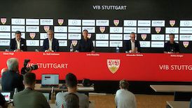 Die Pressekonferenz zum Weltmarken-Bündnis für den VfB
