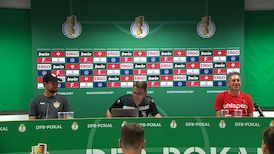 Pressekonferenz DFB-Pokal: TSG Balingen - VfB Stuttgart