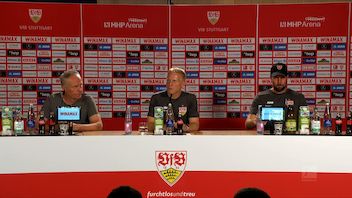 Pressekonferenz: VfB Stuttgart - SC Freiburg