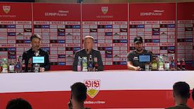 Pressekonferenz: VfB Stuttgart - VfL Wolfsburg