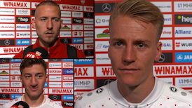 Die Interviews zum Heimspiel gegen Wolfsburg