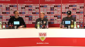 Pressekonferenz: VfB Stuttgart - TSG Hoffenheim