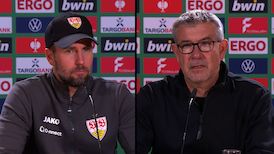 DFB-Pokal Pressekonferenz: VfB Stuttgart - Union Berlin