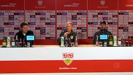 Pressekonferenz: VfB Stuttgart - Borussia Dortmund