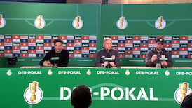 DFB-Pokal Pressekonferenz: VfB Stuttgart - Borussia Dortmund
