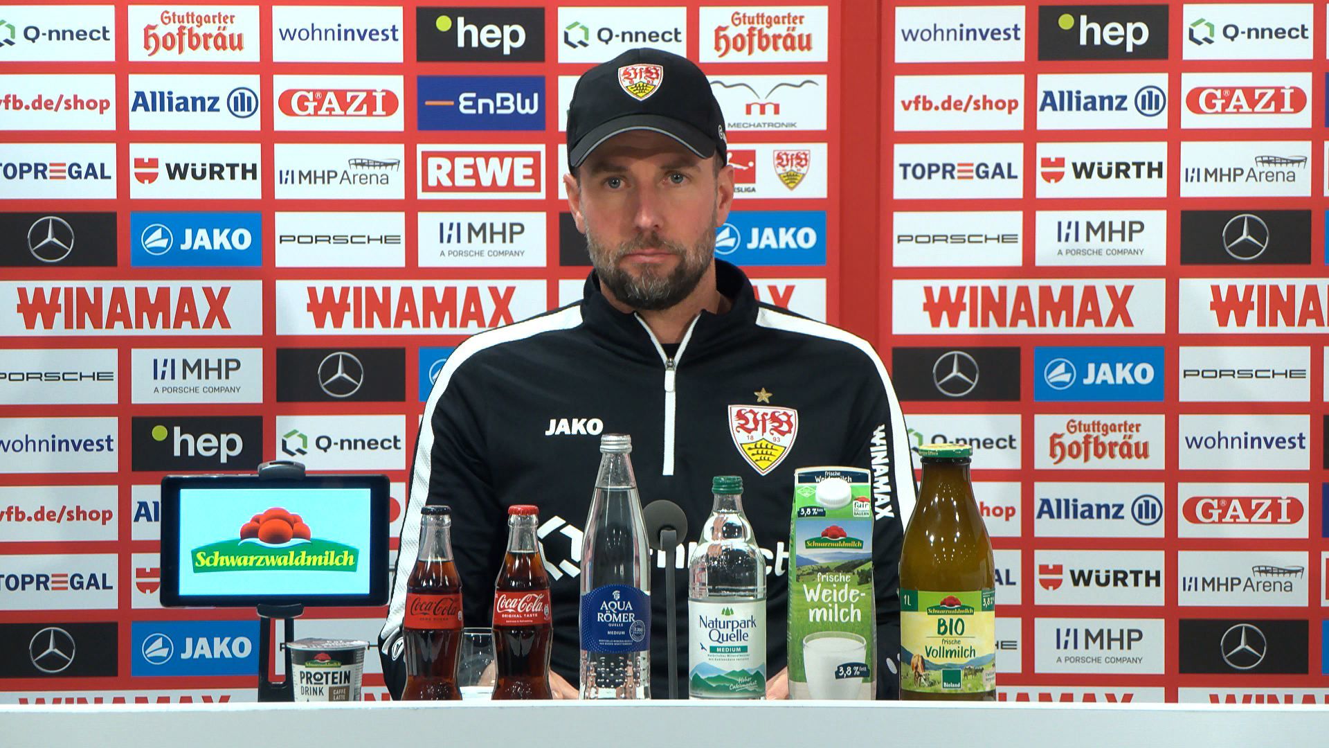 Die PK vor dem Heimspiel gegen Bayer Leverkusen