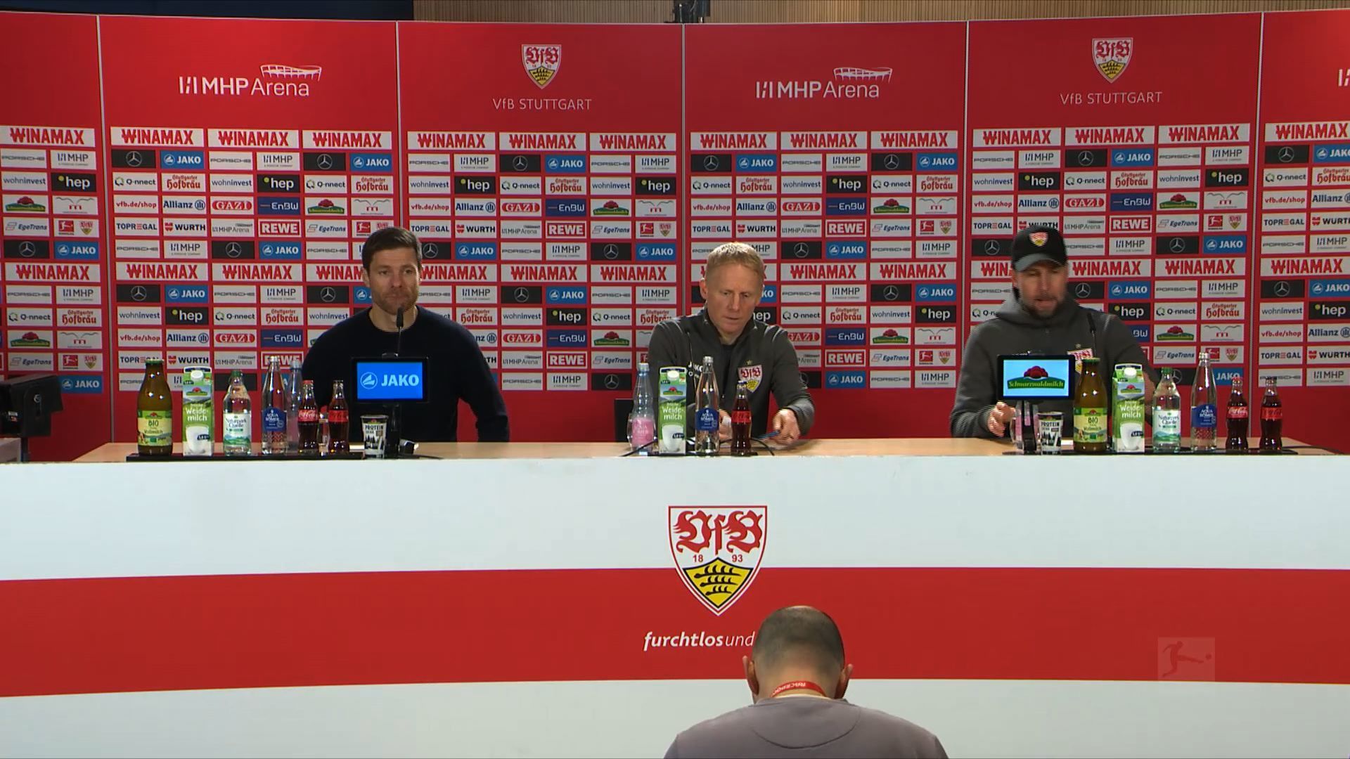 Pressekonferenz: VfB Stuttgart - Bayer Leverkusen