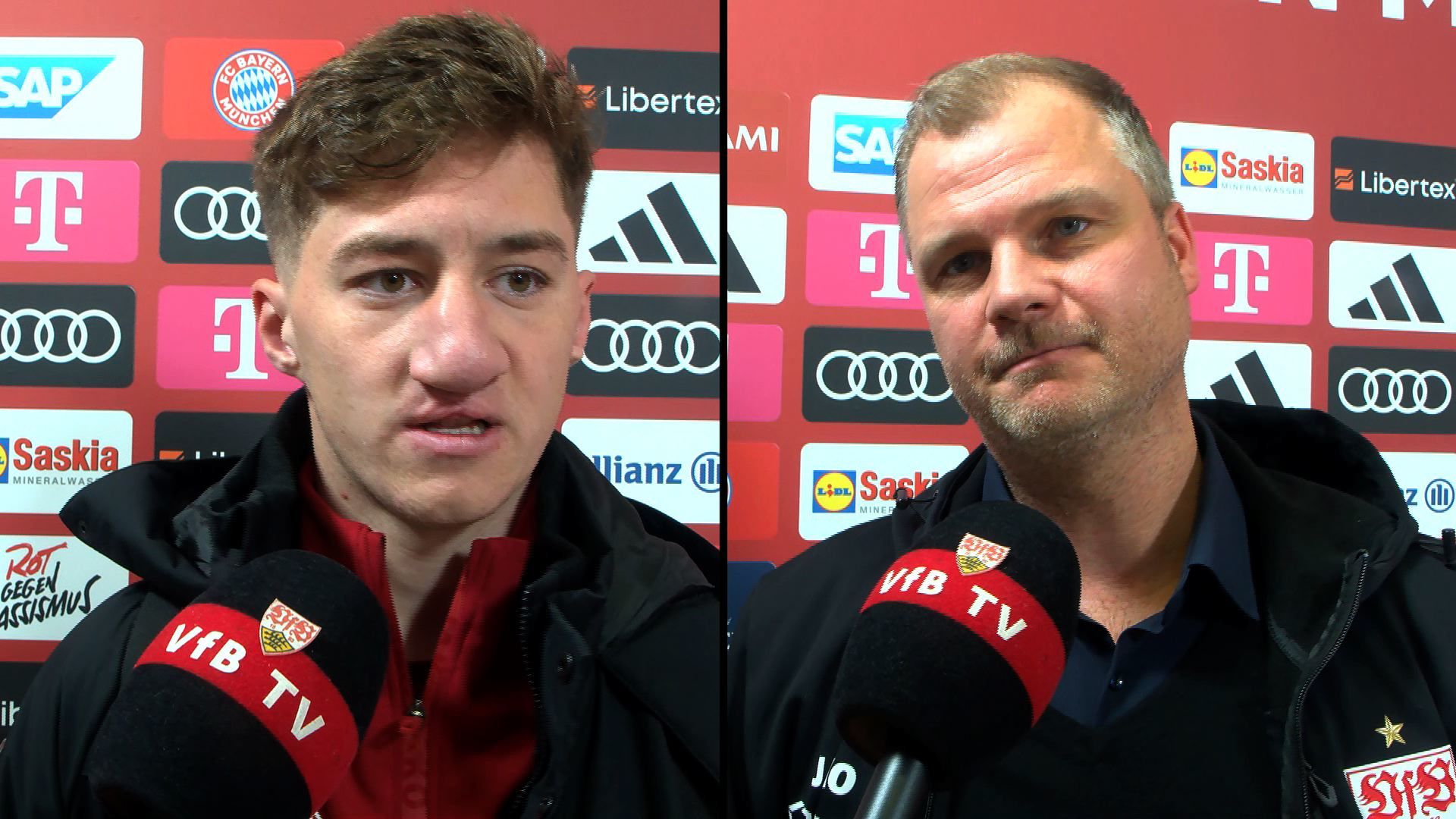 Die Interviews zum Spiel beim FC Bayern München