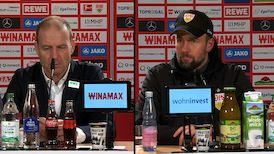 Pressekonferenz: VfB Stuttgart - FC Augsburg