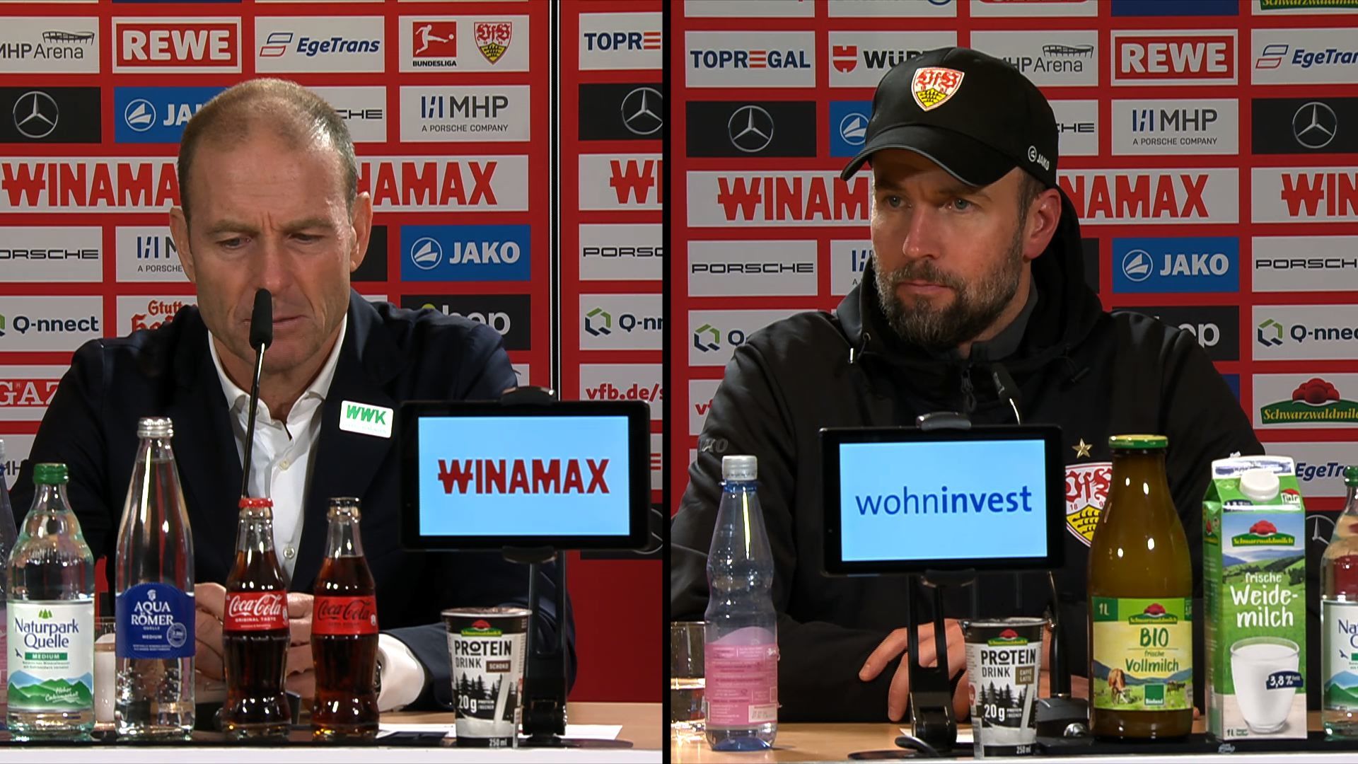 Pressekonferenz: VfB Stuttgart - FC Augsburg