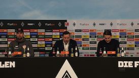 Pressekonferenz: Borussia Mönchengladbach - VfB Stuttgart