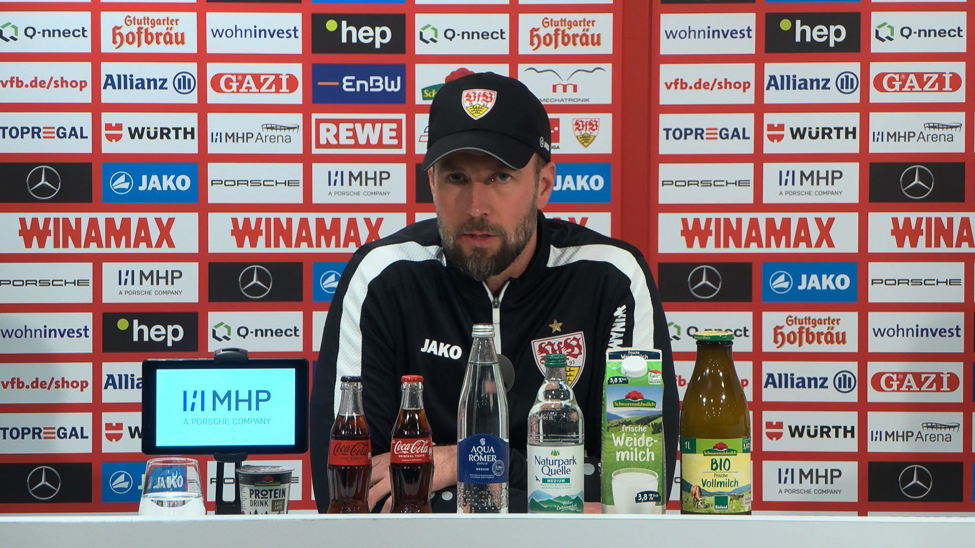 Die Pressekonferenz vor dem Heimspiel gegen Leipzig
