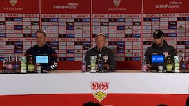Pressekonferenz: VfB Stuttgart - 1. FC Köln