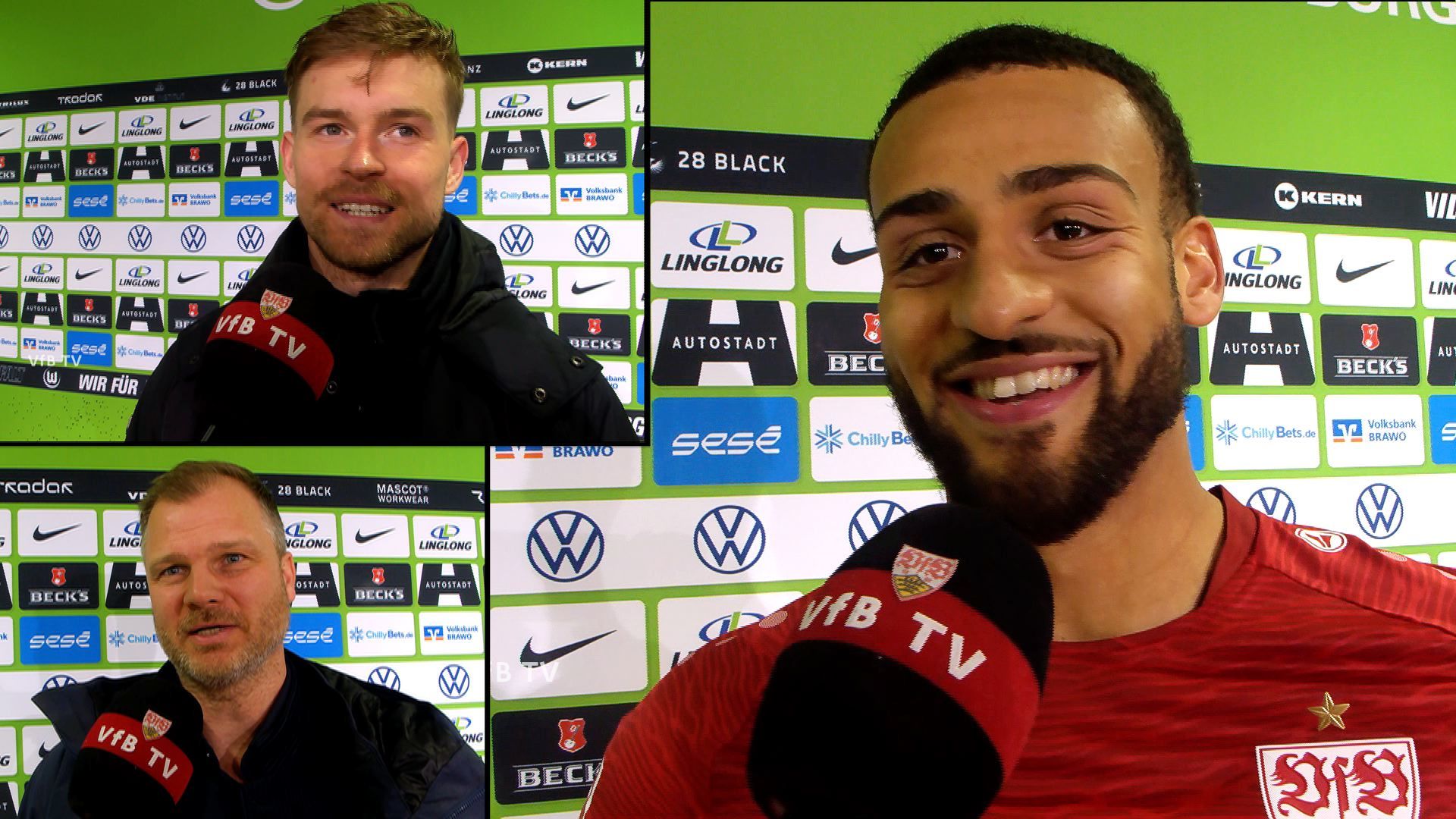 Die Interviews zum Spiel beim VfL Wolfsburg