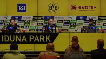 Pressekonferenz: Borussia Dortmund - VfB Stuttgart