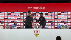 Pressekonferenz: VfB Stuttgart - Eintracht Frankfurt