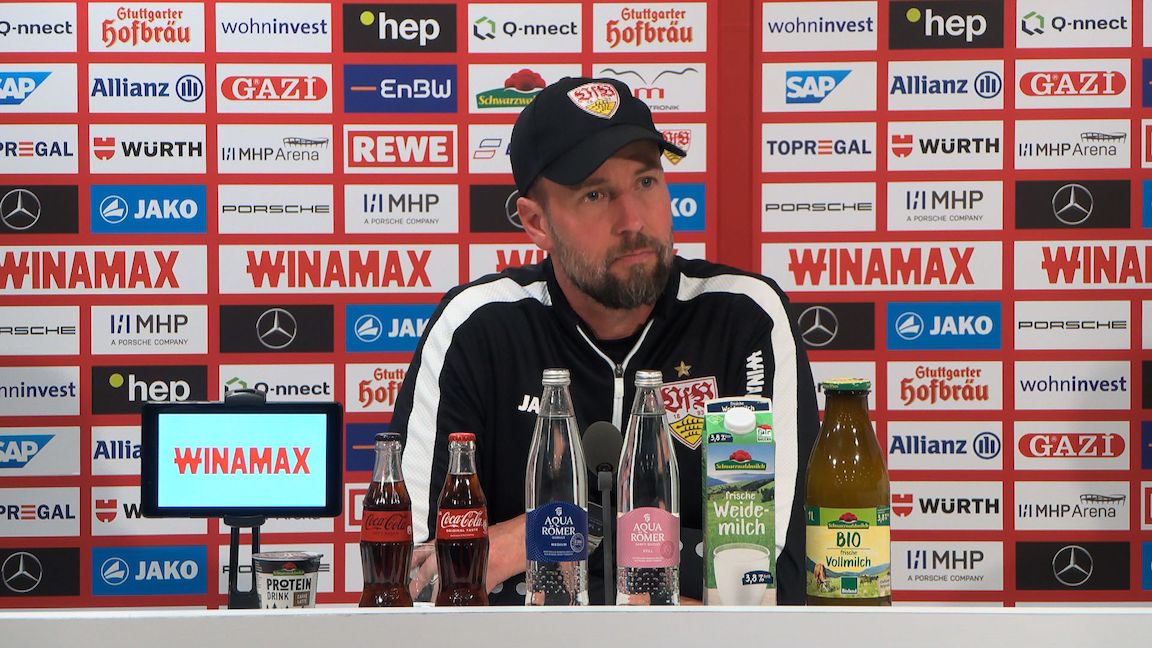 Pressekonferenz vor VfB - FC Bayern München