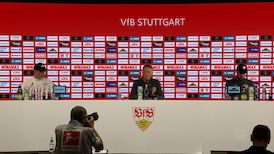 Pressekonferenz: VfB Stuttgart - FC Bayern München