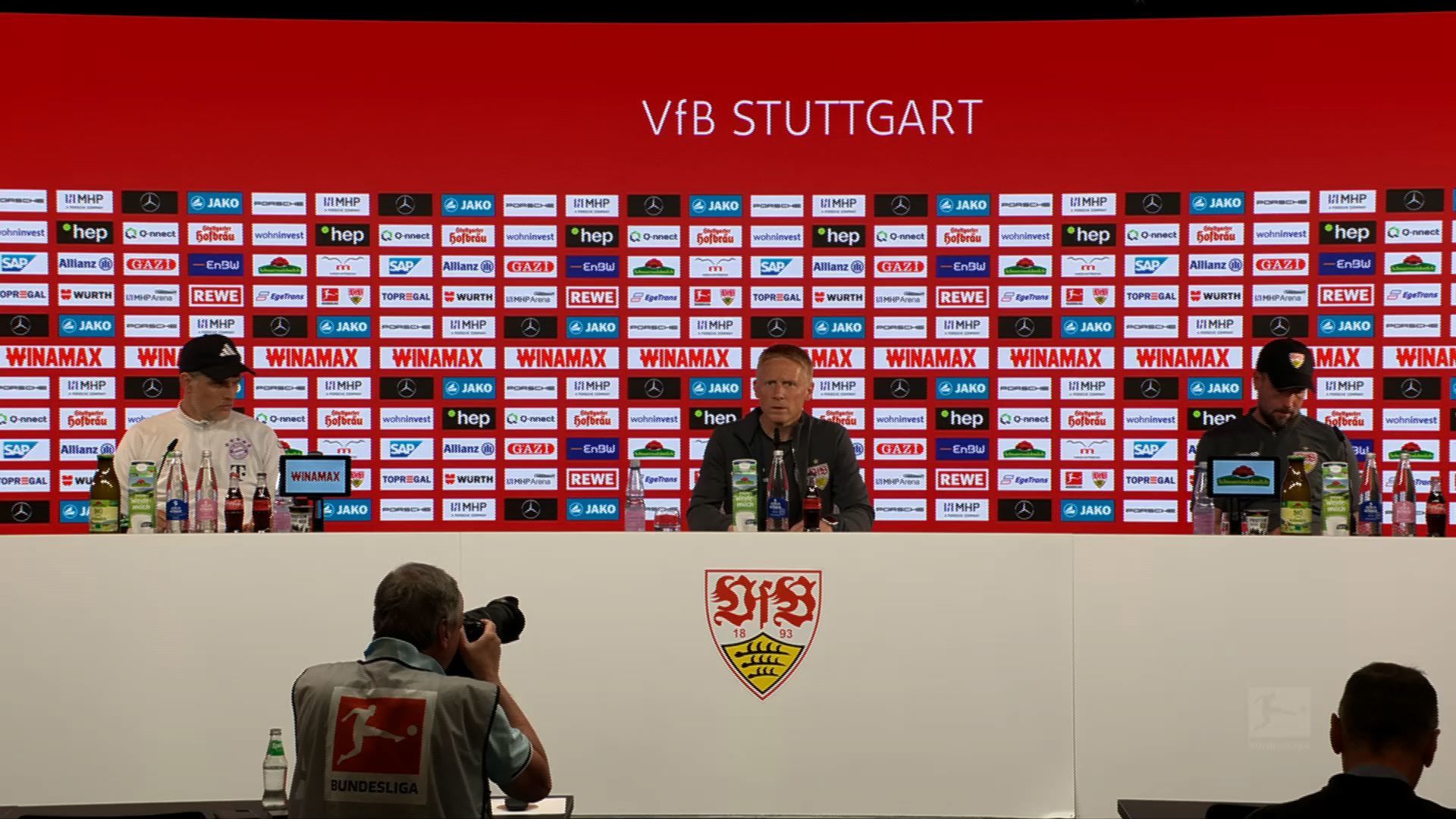 Pressekonferenz: VfB Stuttgart - FC Bayern München