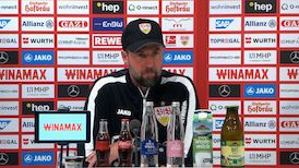 Die VfB-PK vor dem Spiel beim FC Augsburg