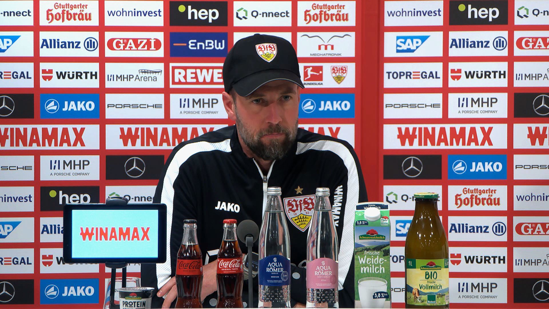 Die VfB-PK vor dem Spiel beim FC Augsburg