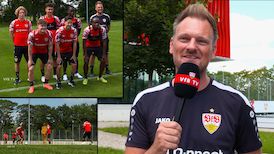 Trainingsauftakt der U21: Markus Fiedler