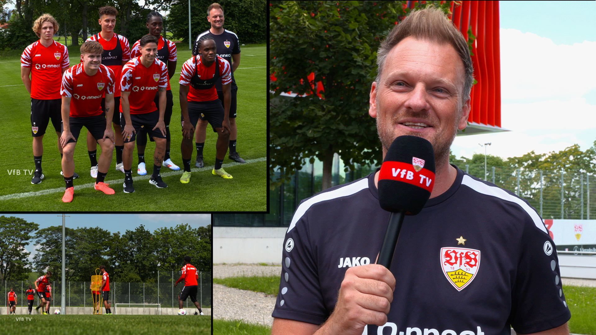 Trainingsauftakt der U21: Markus Fiedler