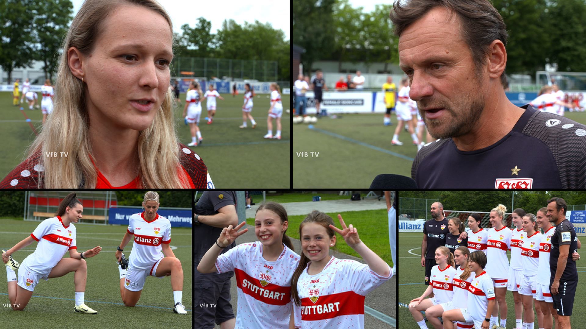 Öffentlicher Trainingsauftakt der VfB-Frauen