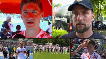 Die Interviews zum Testspiel gegen Fortuna Sittard