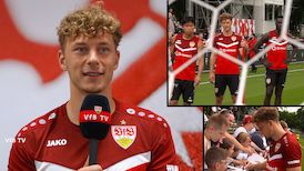 Zum Start in die vierte Vorbereitungswoche: Yannik Keitel